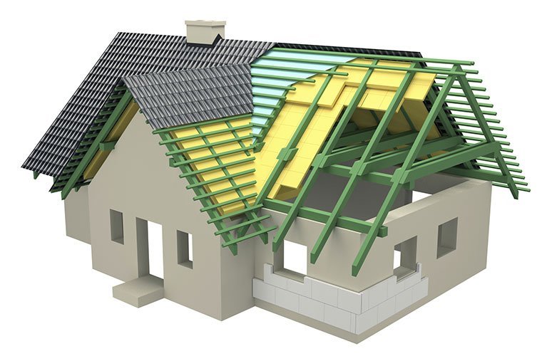 Perth Insulation - House diagram